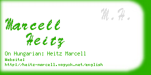 marcell heitz business card
